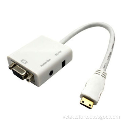 Converter HDMI to VGA Video and Audio